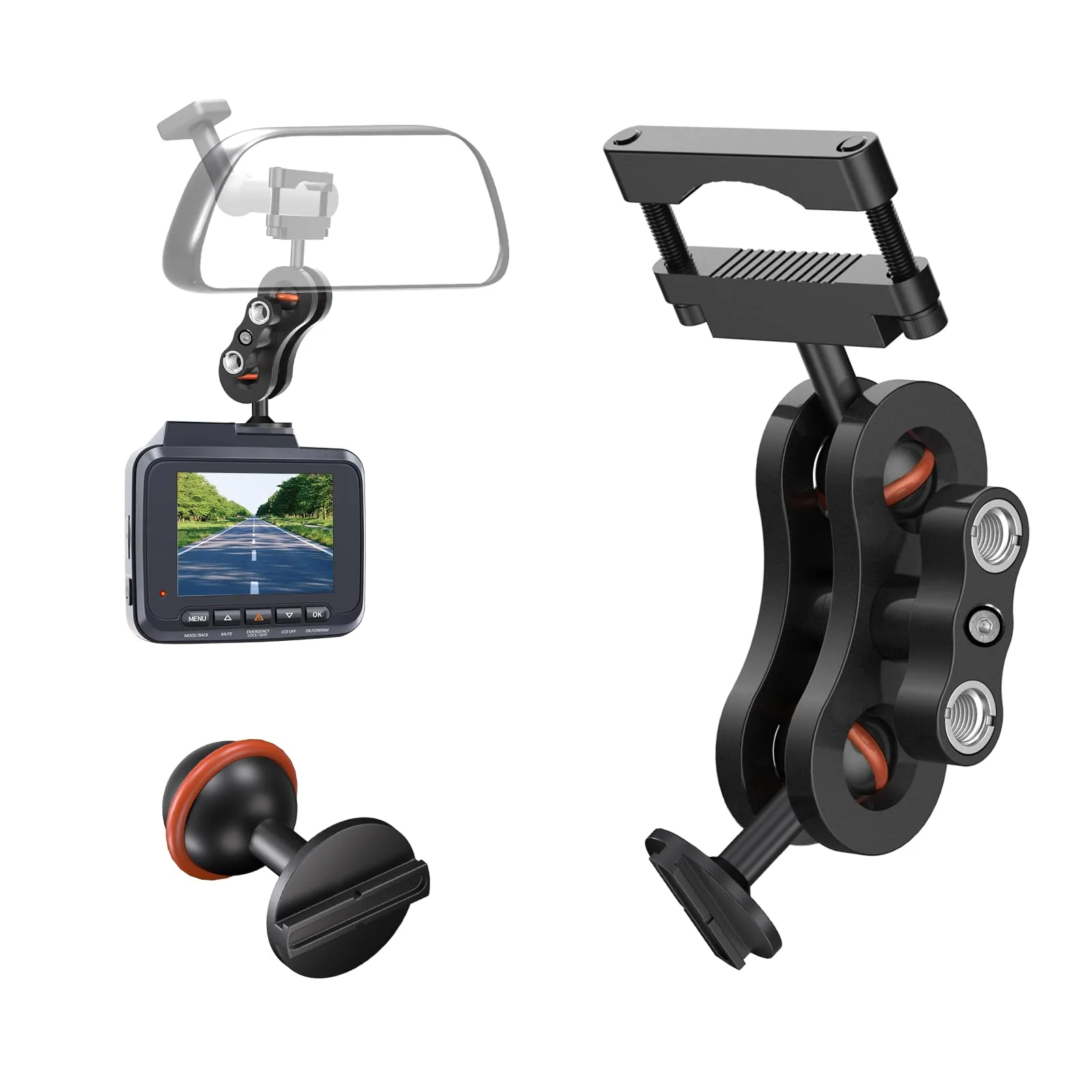 AUKEY car dash cam mount image 3