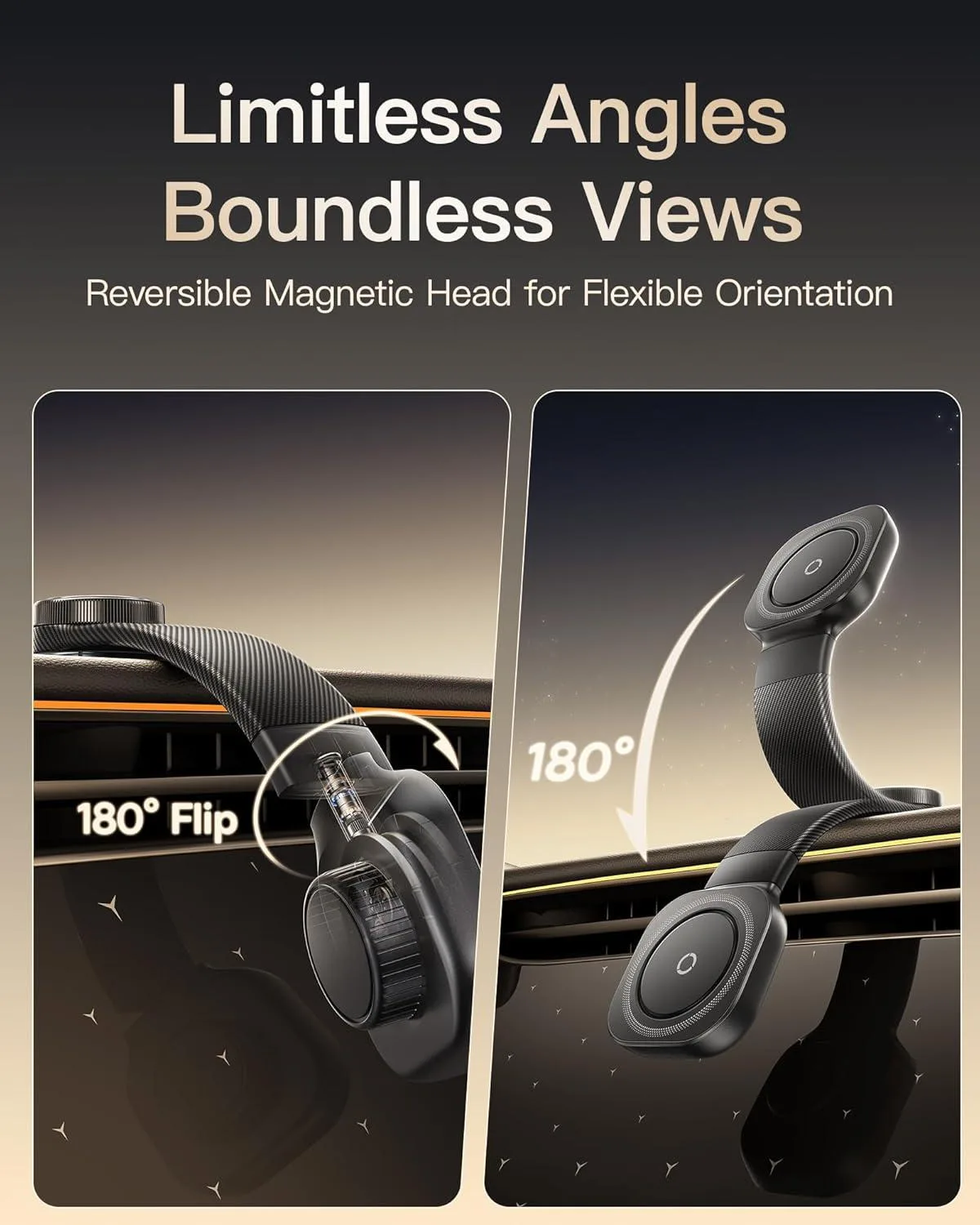 Baseus magnetic phone car mount image 2