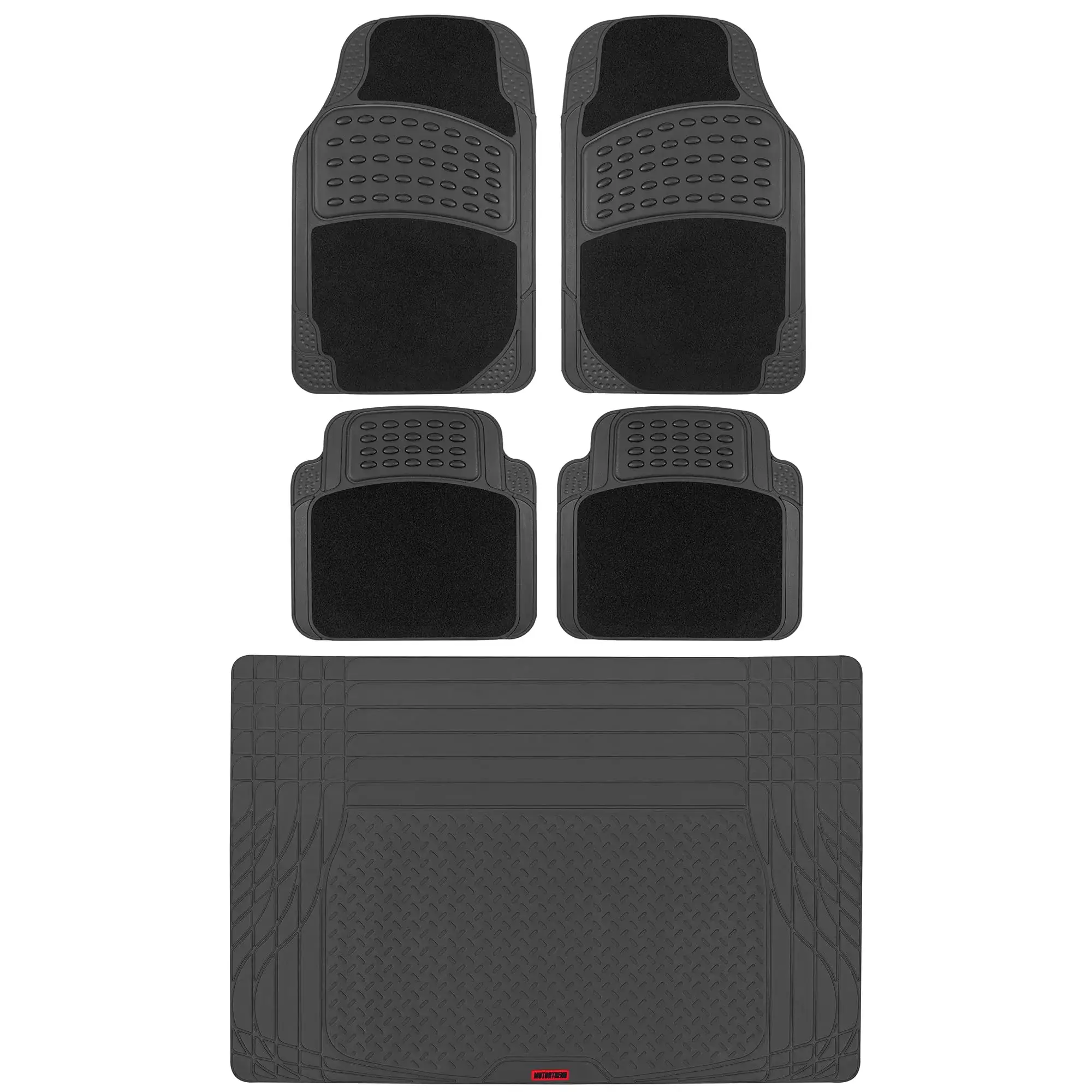 BDK car cargo trunk mat liner image 3