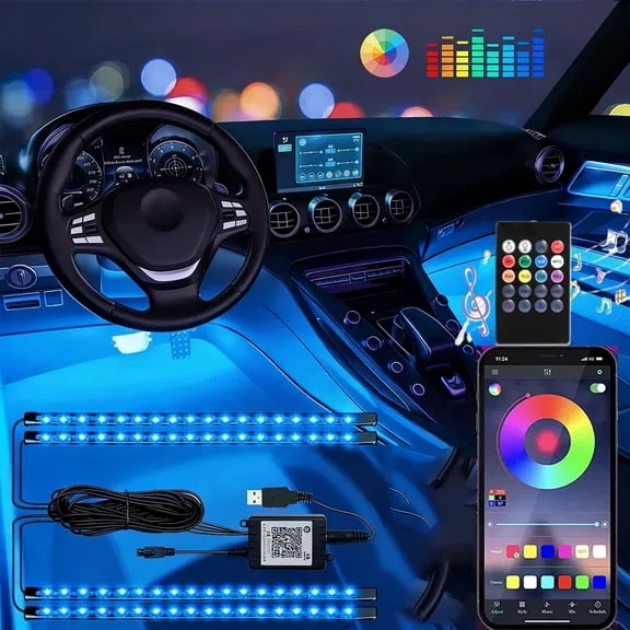 Carmate car interior LED light strip image 2