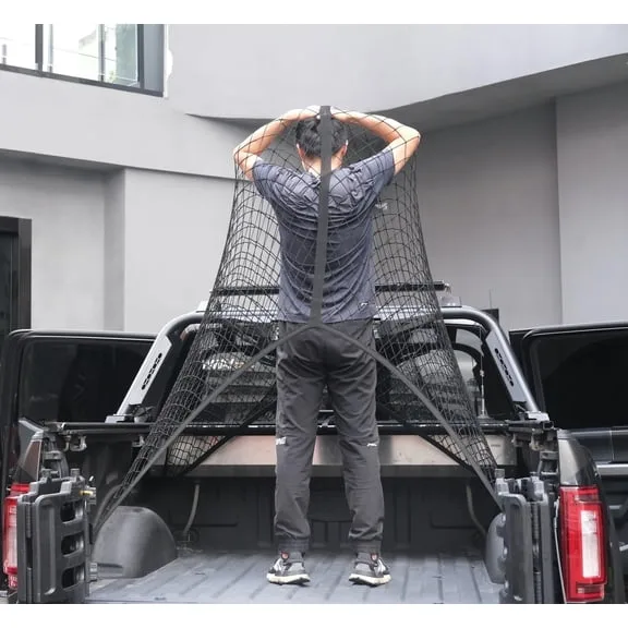 Heyner car trunk cargo net image 2