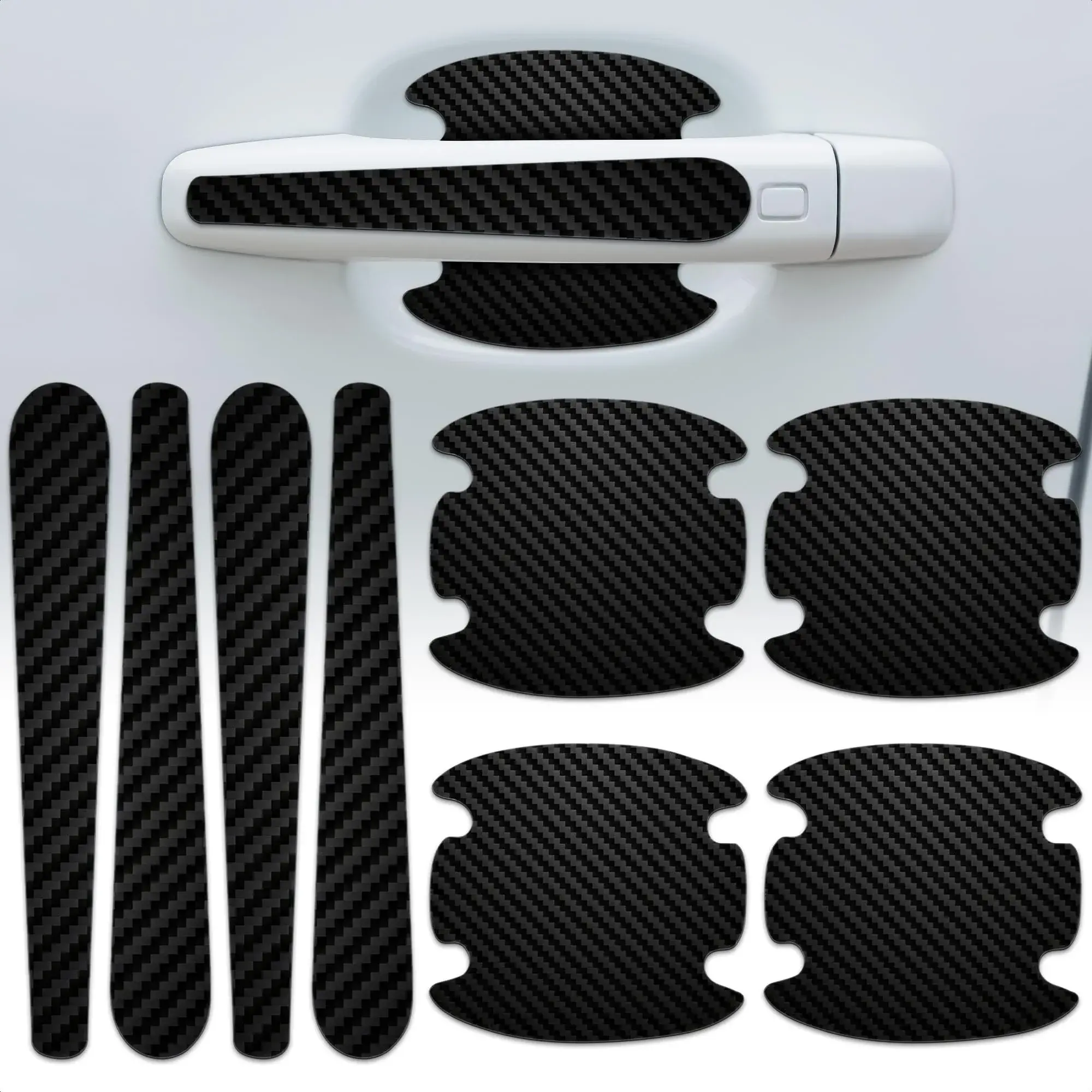 JDM car door handle protector wrap image 2
