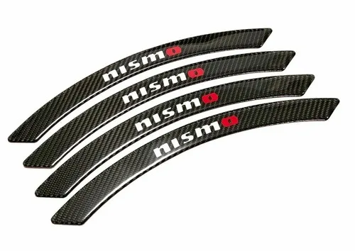 Nismo carbon fiber trim sticker image 2