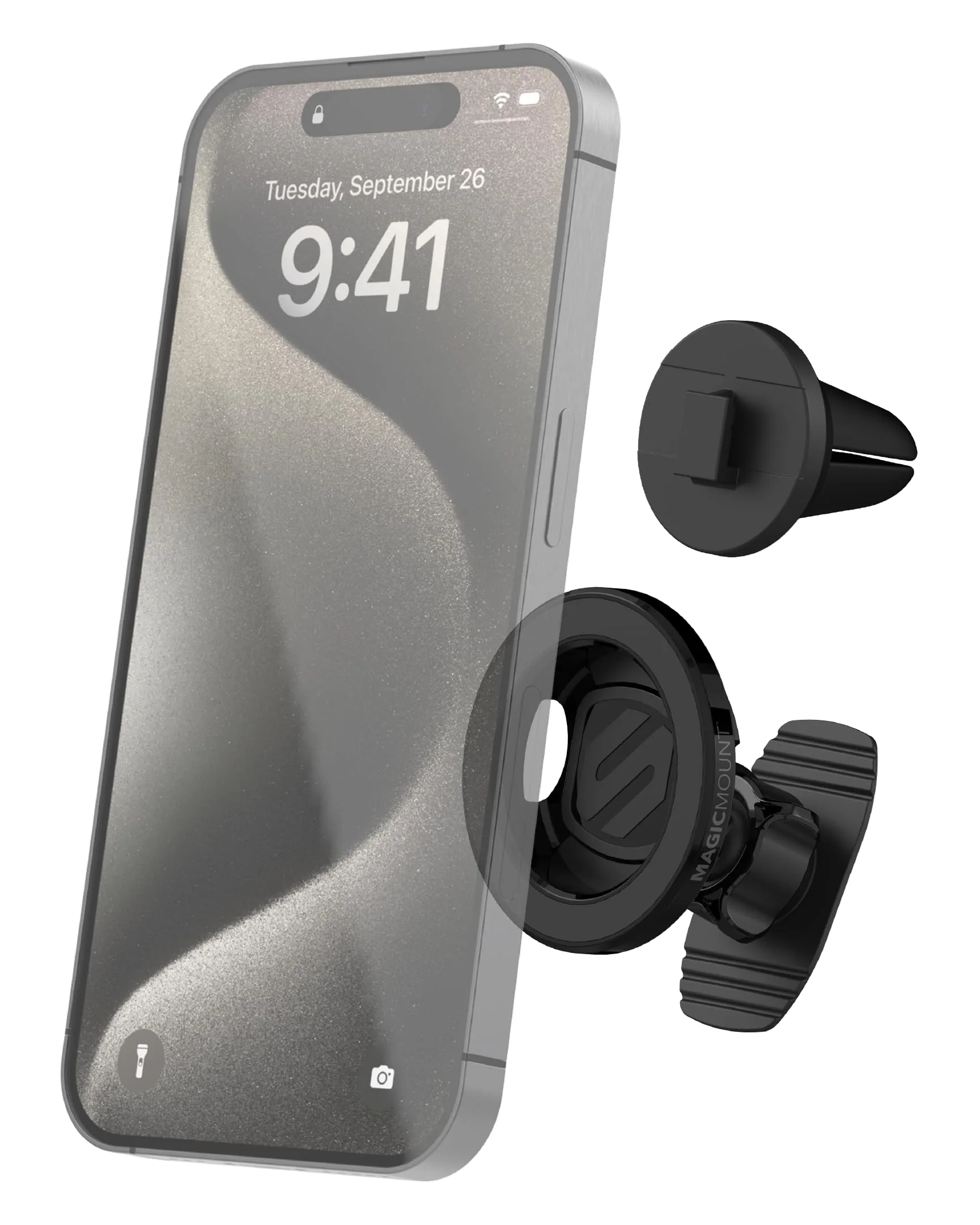 Scosche magnetic phone car mount image 2